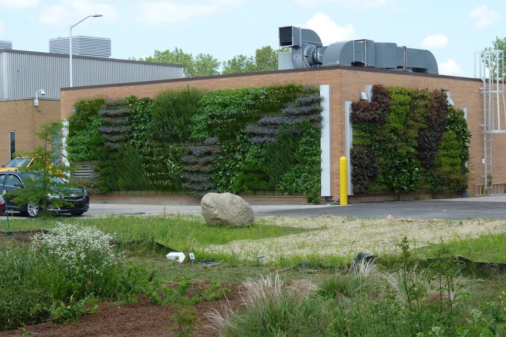 Grand Rapids Water Resource Recovery Facility (WRRF) Outdoor Living Walls