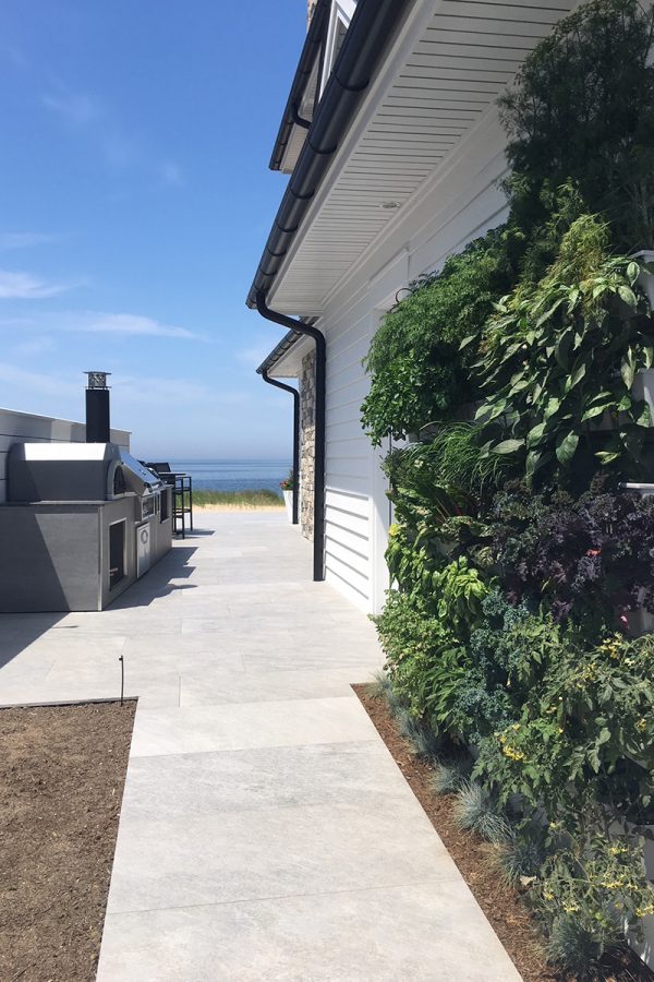 This vertical garden was a show-stopper in the local parade of homes.