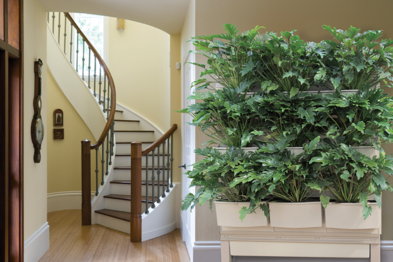 Mobile indoor vertical gardening system, LiveScreen